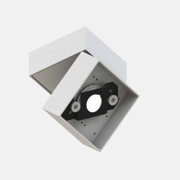 Corpo soffitto orientabile per Quadra sistema